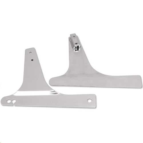 Khrome Werks - Khrome Werks Round Side Plates - Chrome - KW263740