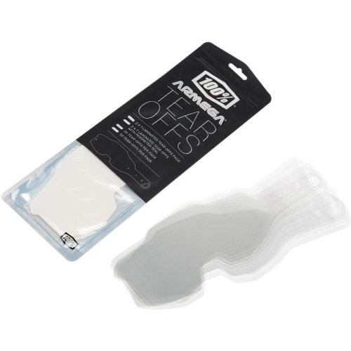 100% - 100% Tear Offs for Armega Goggles - Laminated - 51016-010-02