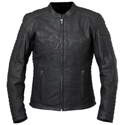 Speed & Strength - Speed & Strength Hellcat Leather Jacket - 1101-1231-0153 - Black - Medium