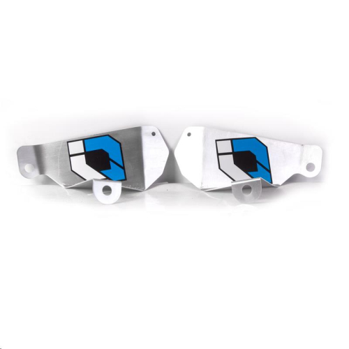 HMF Engineering - HMF Engineering Headlight Block-Off Plates - Brushed - 9414164160