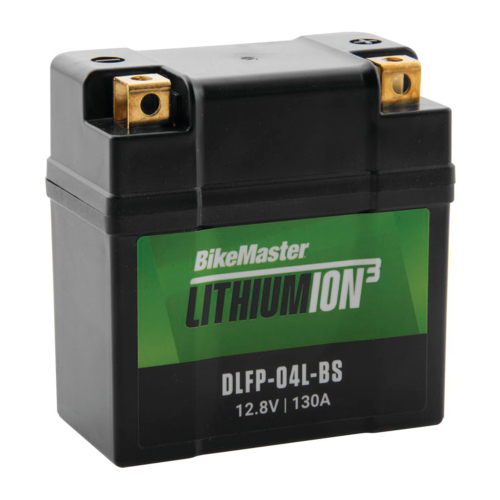 BikeMaster - BikeMaster Lithium Ion Battery - DLFP-04L-BS
