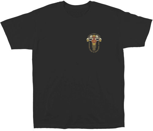 FMF Racing - FMF Racing Elbows Out T-Shirt - HO8118902-BLK-SM - Black - Small