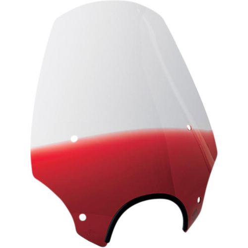 Memphis Shades - Memphis Shades El Paso Sportshield Windshield (9in. Cutout) - 17in. - Gradient Ruby - MEP5272