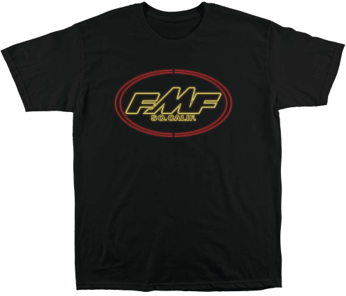 FMF Racing - FMF Racing Glow T-Shirt - SP9118917-BLK-MD - Black - Medium