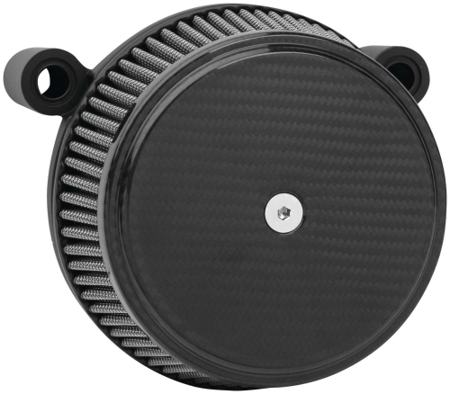 Arlen Ness - Arlen Ness Big Sucker Stage I Air Filter Kit - Carbon - Synthetic Filter - 50-744