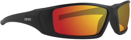 Epoch Eyewear - Epoch Eyewear Epoch 3 Sunglasses - EE3384 - Black / Red Lens - OSFM
