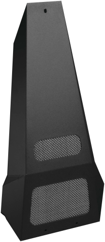 Epic Moto Co - Epic Moto Co XXX Chin Spoiler - Stock Controls - Black - EM-XSSCSBX2009+
