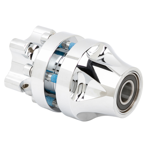 Arlen Ness - Arlen Ness Front Cartridge Hub Kit Single Disc - Chrome - 17-6042-C