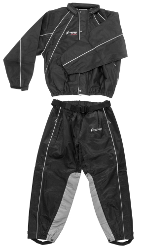 Frogg Toggs - Frogg Toggs Hogg Togg Rainsuit with Heat-Resistant Inner Leg Liner - FTZ10323-01SM - Black - Small