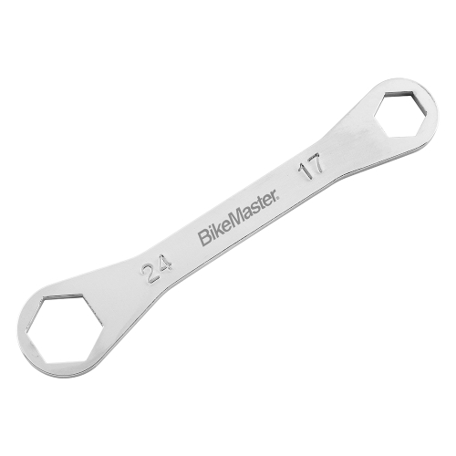 BikeMaster - BikeMaster Steering Stem and Fork Cap Wrench - 24x17mm - 341039