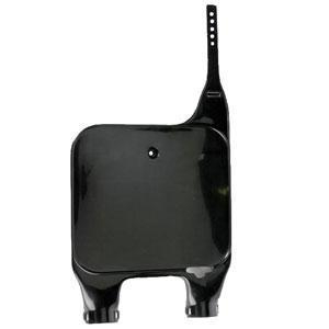 UFO Plastics - UFO Plastics Front Number Plate - Black - HU03380-001