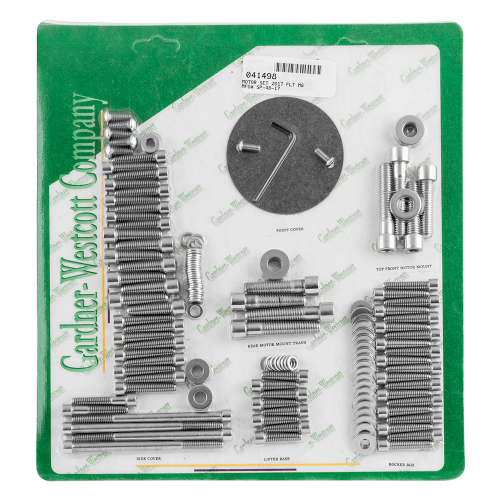 Gardner-Westcott - Gardner-Westcott Motor Hardware Set - Stainless Steel - SP-48-17