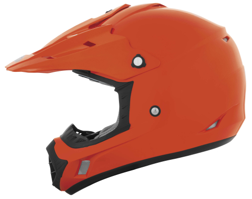 Cyber Helmets - Cyber Helmets UX-24 Youth Helmet - UX24-ORG-YMD - Orange - Medium
