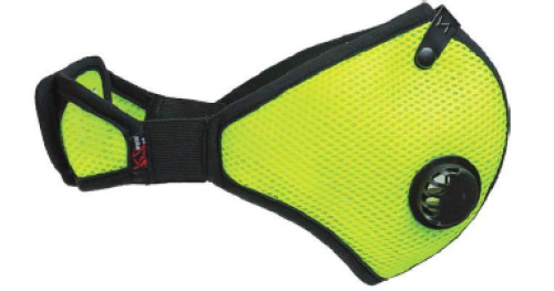RZ Mask - RZ Mask RZ Mesh Youth Mask - 45214 - Safety Green - OSFM