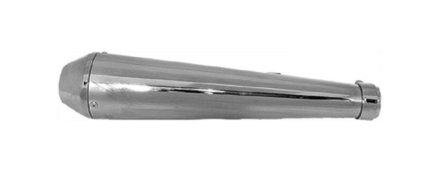 Emgo - Emgo Shorty Reverse Cone Muffler - XF-3-56-97645