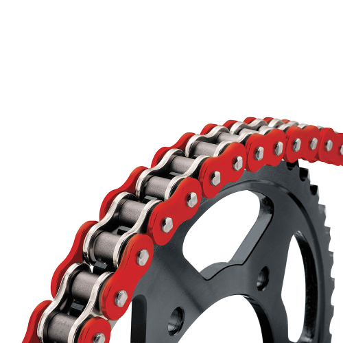 BikeMaster - BikeMaster 525 BMXR Series X-Ring Chain - 150 Links - Red - 525BMXR-150/RED
