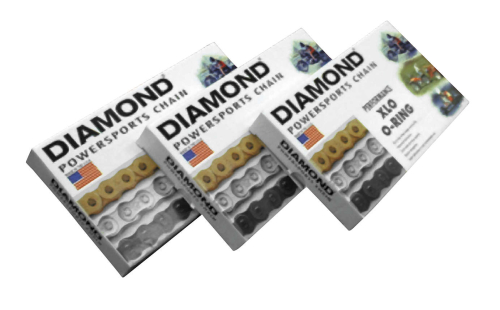 Diamond Chain - Diamond Chain 530STD Standard Rear Chain - 100 Links - DMD-530-1R-100NZE
