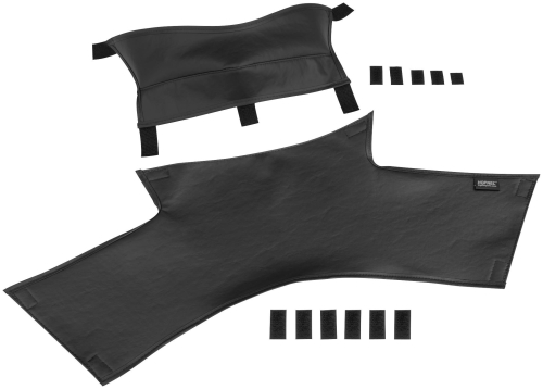 Show Chrome - Show Chrome Front Fairing Bra Set - Black - H41-157BK