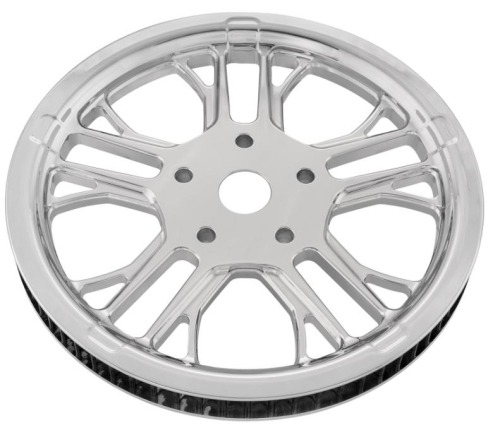 Performance Machine - Performance Machine Image Series Aluminum Pully - Dixon - 1 1/8in. - 70T - Chrome - 0093-0270DXNL-CH