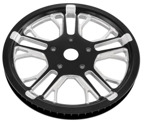 Performance Machine - Performance Machine Image Series Aluminum Pully - Dixon - 1 1/2in. - 70T - Platinum Cut - 0093-0070DXNL-BMP