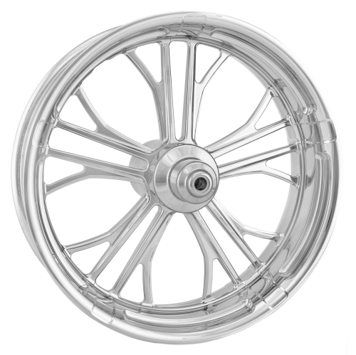 Performance Machine - Performance Machine Dixon Front Wheel (Single Disc) - 21x3.5in. - Chrome - 1229-7106R-DXN-CH