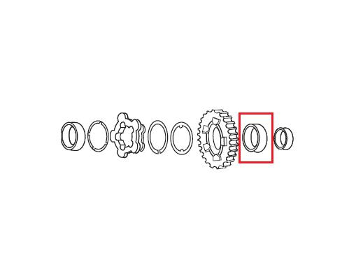 Jims - Jims 1st and 2nd Gear Countershaft Bushing - 35791-36