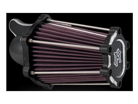 Performance Machine - Performance Machine Fast Air Intake Solution - Chrome/Contrast Cut Hybrid - 0206-2052-CBM