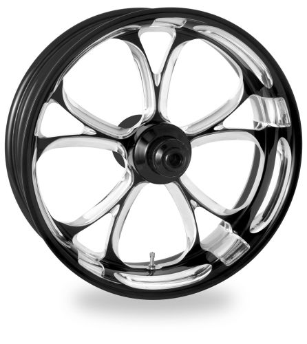 Performance Machine - Performance Machine Luxe Front Wheel (Dual Disc) - 18x3.5in. - Platinum Cut - 1202-7806R-LUX-BMP