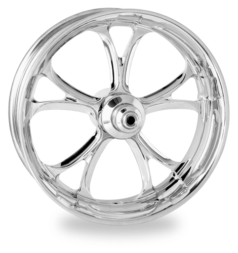 Performance Machine - Performance Machine Luxe Front Wheel (Dual Disc) - 18x3.5in. - Chrome - 1204-7806R-LUX-CH