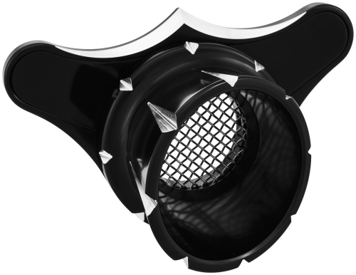 Xtreme Machine - Xtreme Machine Deviant Velocity Stack Air Cleaner - Black Cut - 0204-2024-BM