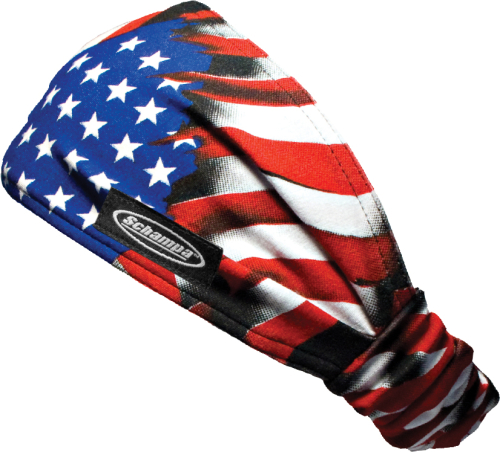 Schampa - Schampa Mini-Doo-Z Headband - DZ02-24 - American Flag - OSFM
