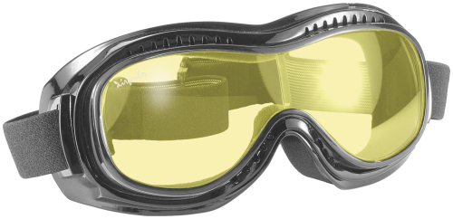 Pacific Coast Sunglasses - Pacific Coast Sunglasses Airfoil 9300 Series Goggles - AIRFOIL 9312 - Gray/Yellow Lens - OSFM