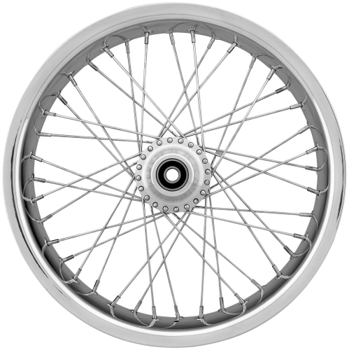 Ride Wright Wheels Inc - Ride Wright Wheels Inc Exotica 40 Spoke 18x3.5 Front Wheel (Dual Disc) - 04834-45-1"-EX-T