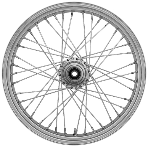 Ride Wright Wheels Inc - Ride Wright Wheels Inc Omega 40 Spoke 17x3.5 Front Wheel (Dual Disc) - 04734-45-1"-OM-T
