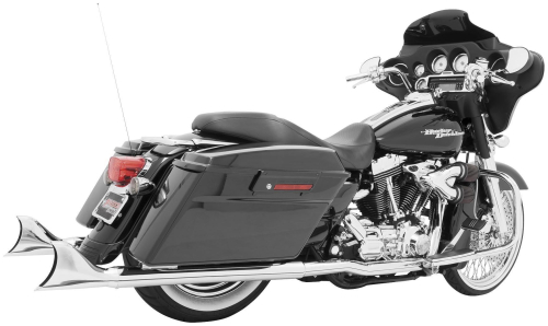 Freedom Performance - Freedom Performance Sharktail 2 1/2in. Slip-On - 32in. - Chrome - HD00349