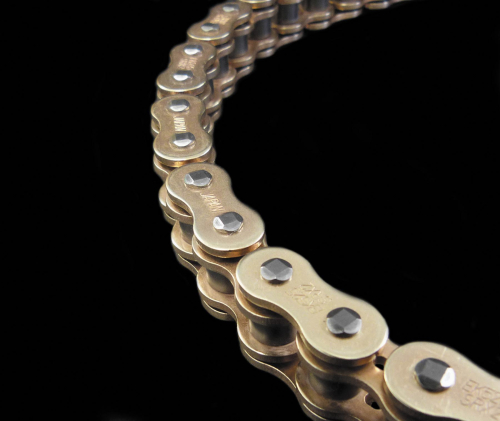 EK Chain - EK Chain 530 SRX2 Quadra X-Ring Chain - 110 Links - Gold - 530SRX2-110G