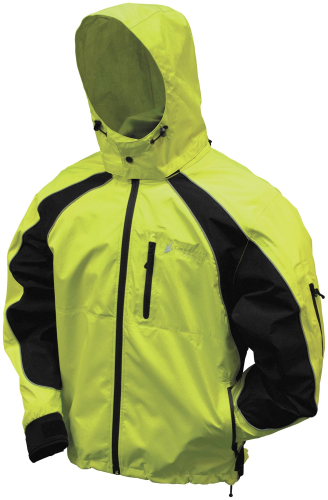 Frogg Toggs - Frogg Toggs Kikker II Jacket - NT65119-148-LG - Lime/Black - Large