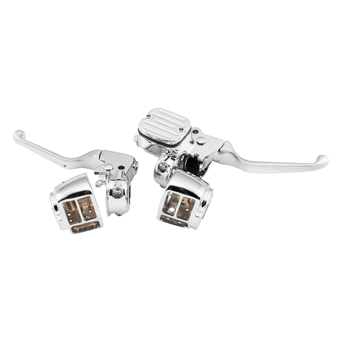 Bikers Choice - Bikers Choice Handlebar Control Kit without Chrome Switches - 26-140