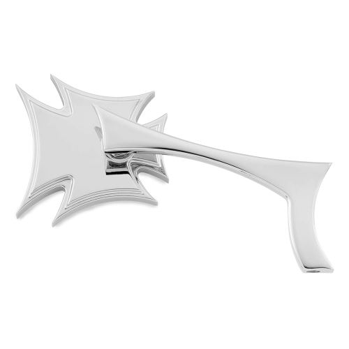 Bikers Choice - Bikers Choice Maltese Mirrors with 90deg. Stem - Chrome - 18-374