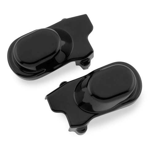 Bikers Choice - Bikers Choice Riser Axle Cover Kits - Black - 19-015BK