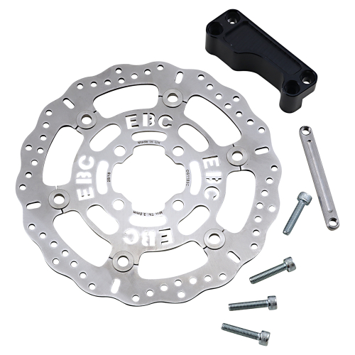 EBC - EBC Oversized Contoured Brake Rotor Kit - OS1186C