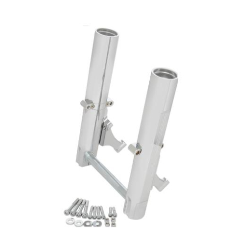 Performance Machine - Performance Machine Fork Leg Kit for Performance Machine Radial Calipers - Dual Disc - Chrome - 0208-2058-CH