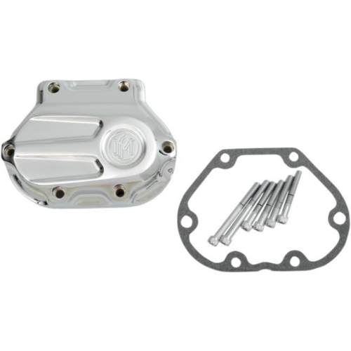 Performance Machine - Performance Machine Scallop 5 Speed Cable Transmission Side Cover - Chrome - 0066-2024-CH