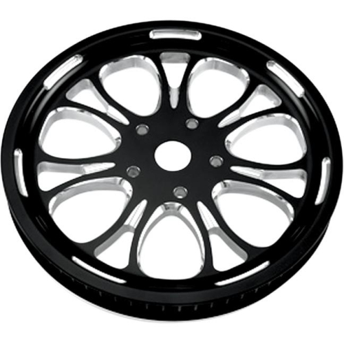 Performance Machine - Performance Machine Image Series Aluminum Pulley - Paramount Platinum Cut -  20MM - 66T - 0093-5266PARL-BMP