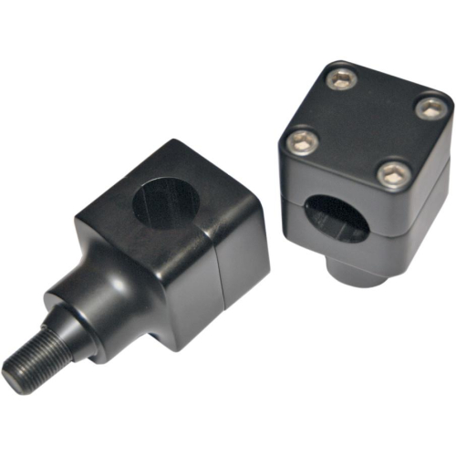 Wild 1 - Wild 1 Chubby Billet 2in. Springer Risers - Black - W0533B