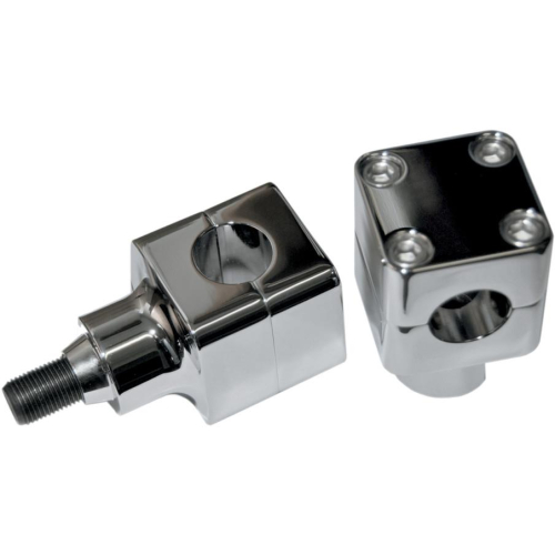 Wild 1 - Wild 1 Chubby Billet 2in. Springer Risers - Chrome - W0533