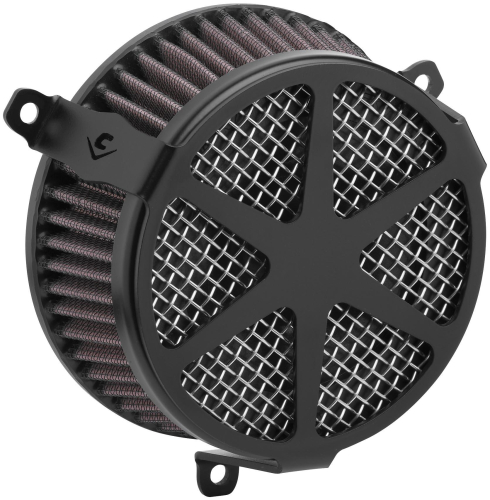 Cobra - Cobra Air Intake System - Spoke - Black - 06-0119-04B
