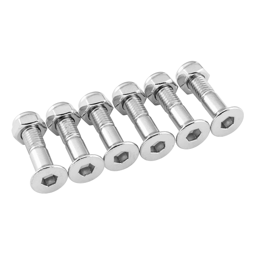 BikeMaster - BikeMaster Sprocket Bolts - 8mm x 28mm - FHM060-M8/28