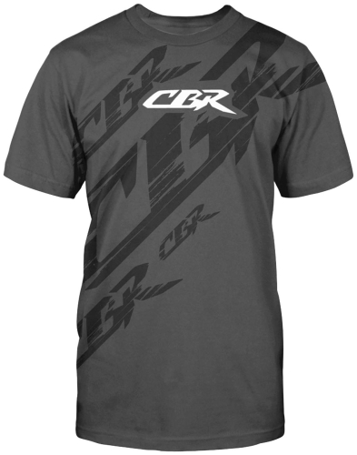 Honda Collection - Honda Collection CBR Slash Short Sleeve T-Shirt - 54-7230 - Charcoal - 2XL