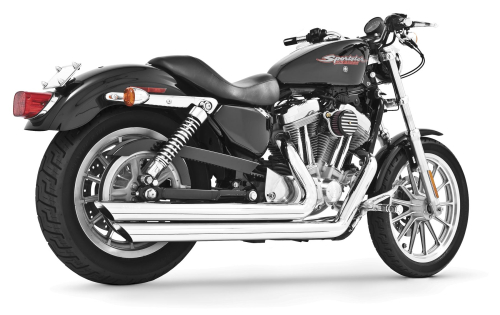 Freedom Performance - Freedom Performance Patriot LG Exhaust System - Slash - Chrome - HD00118